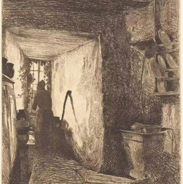美国著名画家,惠斯勒的素描与版画!_作品_英国_法国