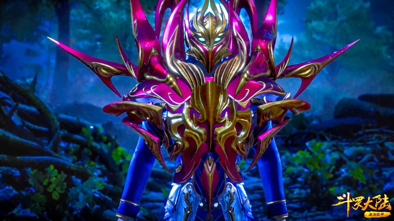 斗罗大陆:奥斯卡回归气氛活跃,唐三新魂骨铠甲帅气十足_唐三都_荣荣