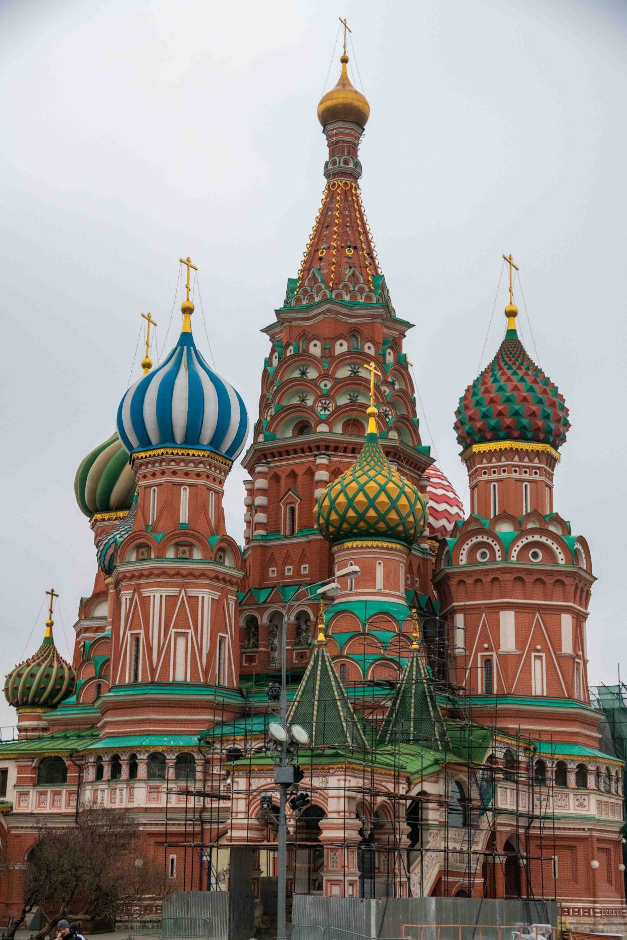 俄罗斯超出名的广场,位于莫斯科市中心,曾是阅兵的好地方_红场_列宁