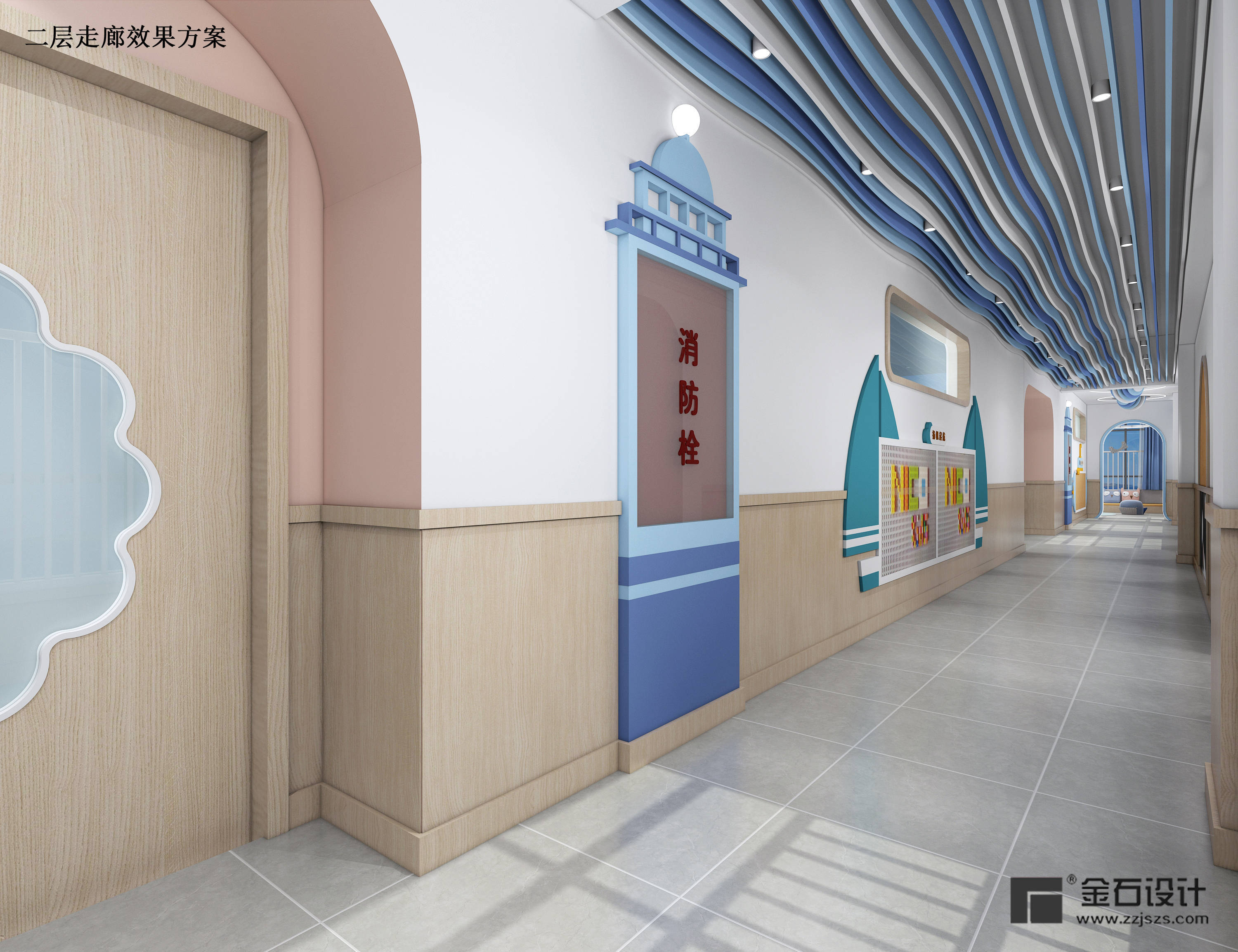 让教育散落在每一处角落——幼儿园走廊设计_空间_环境_活动