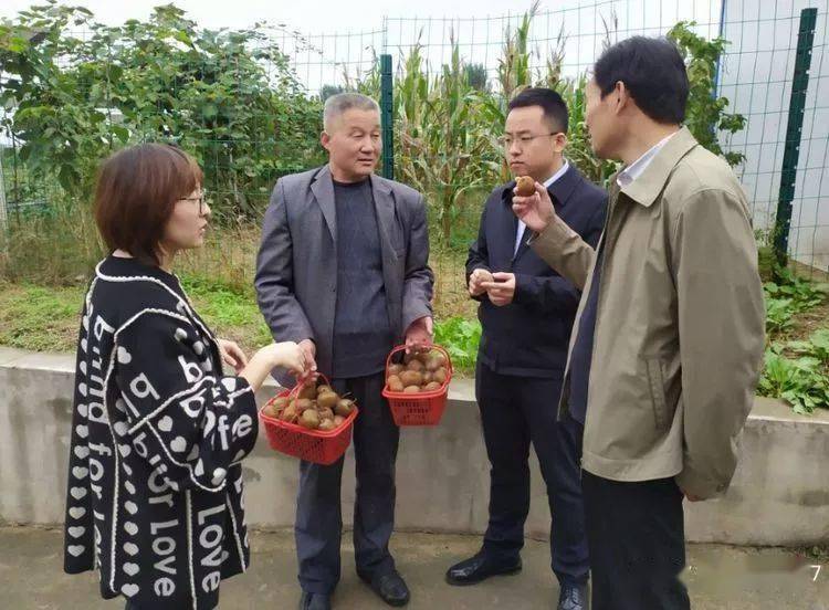 周至县特色产业发展服务中心局长陈刚科,周至县副县长王硕,临潼区清水