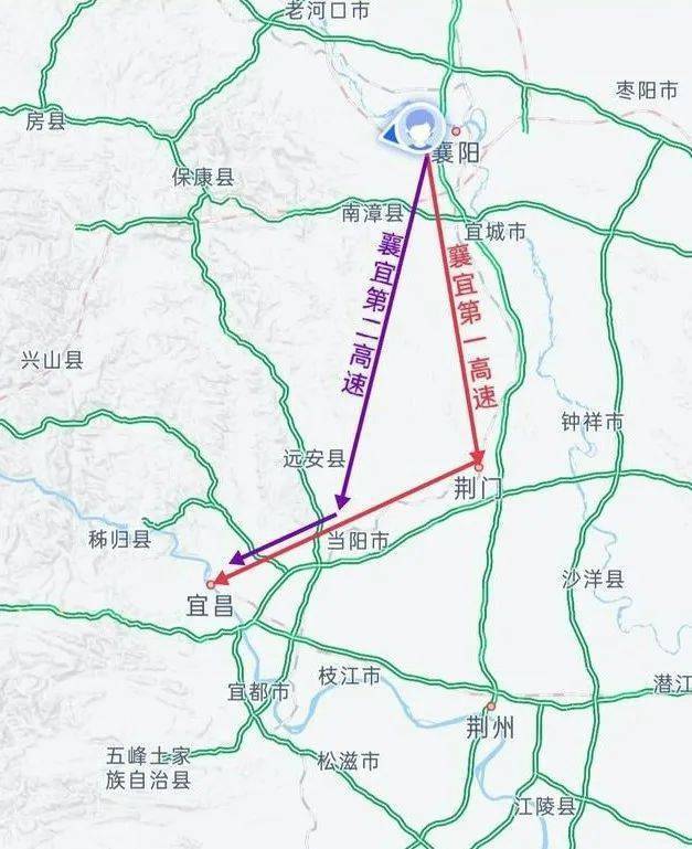 新襄宜高速远安段规划图片