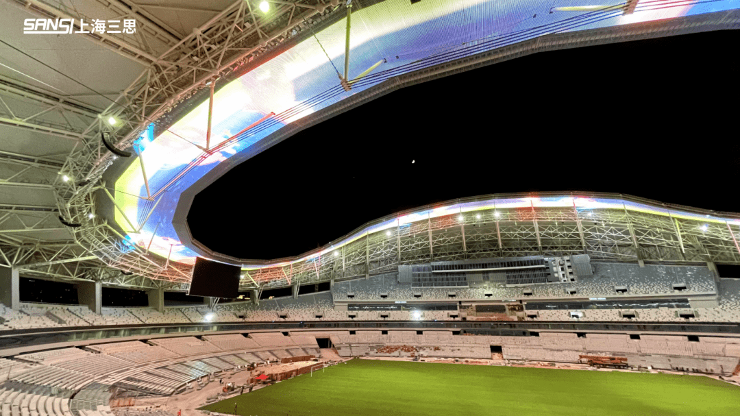 三思近10000㎡天幕屏耀显上海"八万人"体育场_技术_建筑_设施
