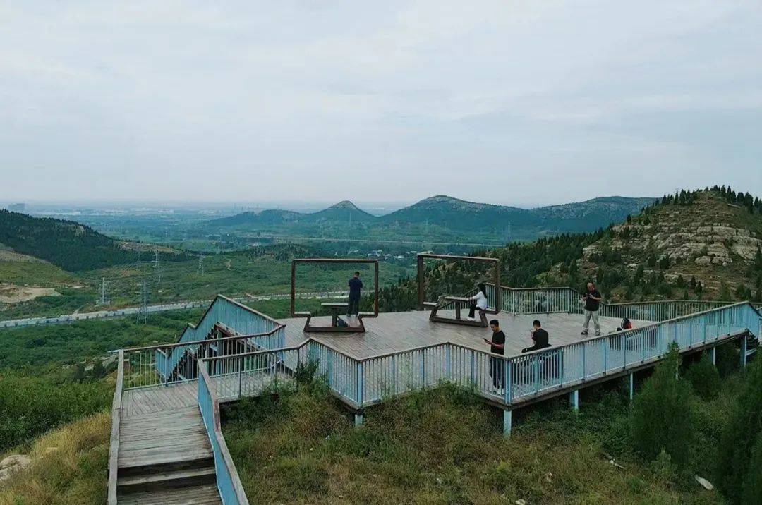 无门票,济南新晋网红打卡地山顶旋转门,详细到达攻略_长清_向南_丹桂