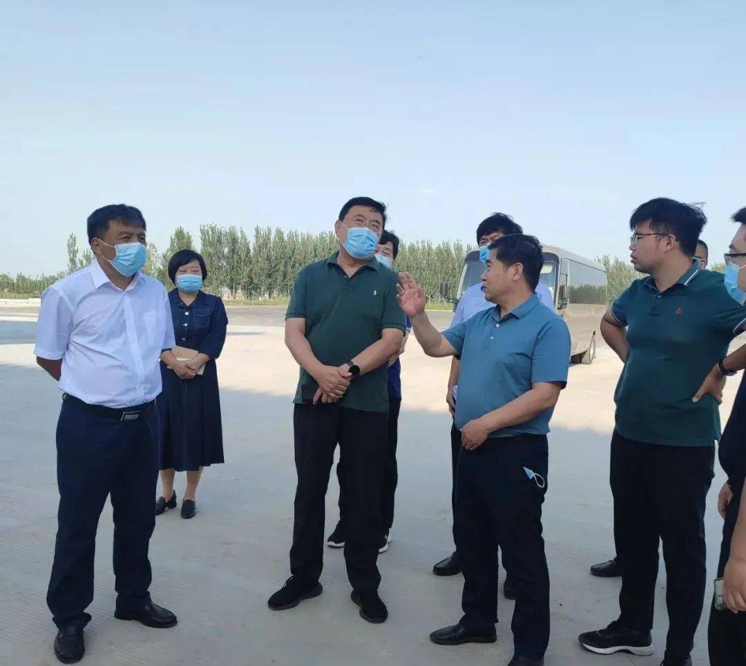 市人大主任阎红心调研连霍高速龙亭站工程建设情况_项目_开封市_交通