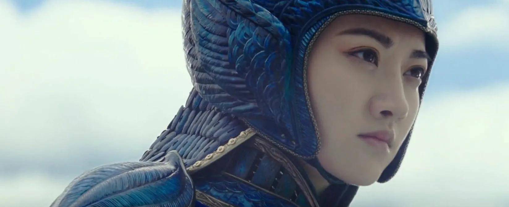 银幕上认识景甜,是从张艺谋导演的电影《长城》开始的_剧照_禁军_无影