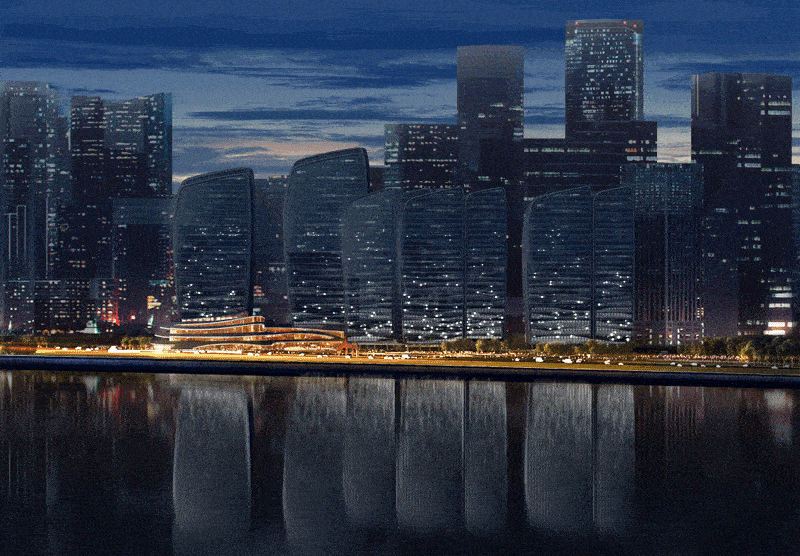 石材案例 | 673m²杭州观雲钱塘A户型样板间_Aedas_项目_的设计