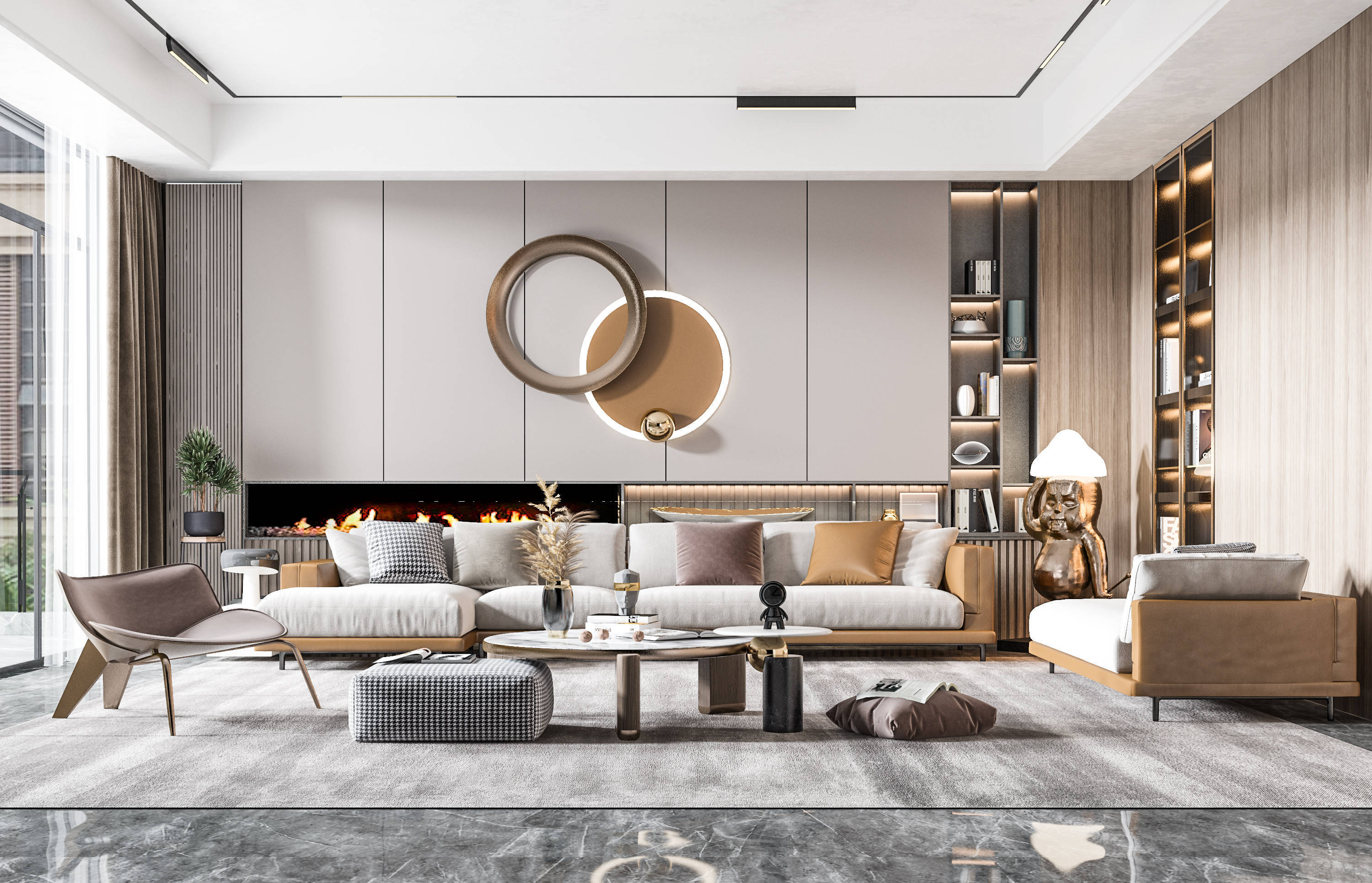 小户型值得考虑的家装照明设计,无惧空间压抑感!_壁灯_造型_氛围