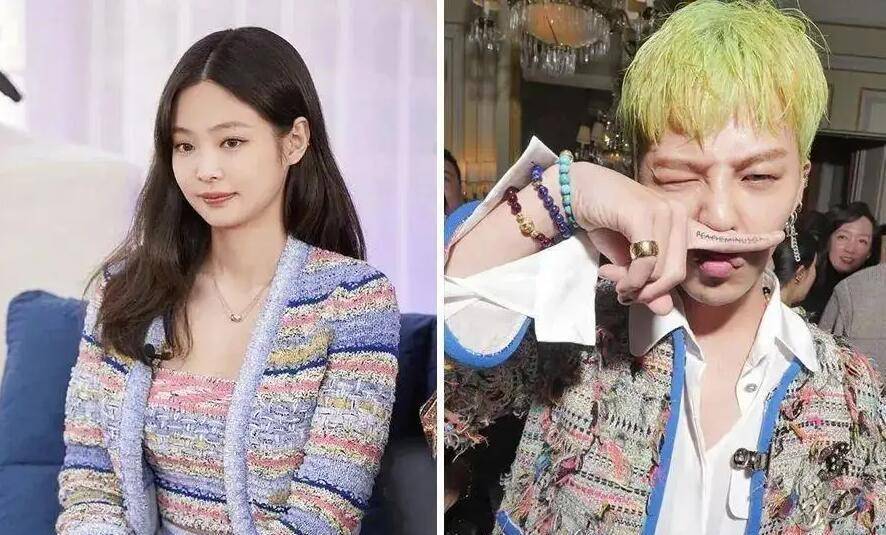 cp粉自曝:權志龍點贊與jennie過往合照_g-dragon_傳聞_金泰亨