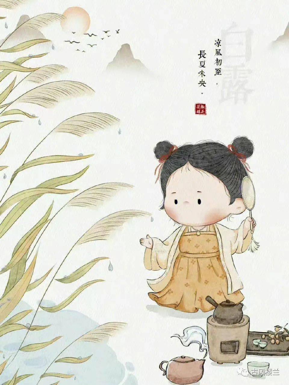 超可爱的古风萌头像~祝你好事发生,事事如意_楼兰_内容_微信