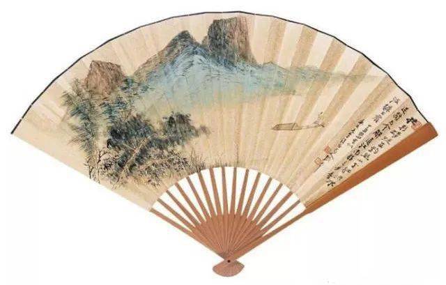 张大千与齐白石丨扇面大比拼_蜜蜂_荷花_荔枝