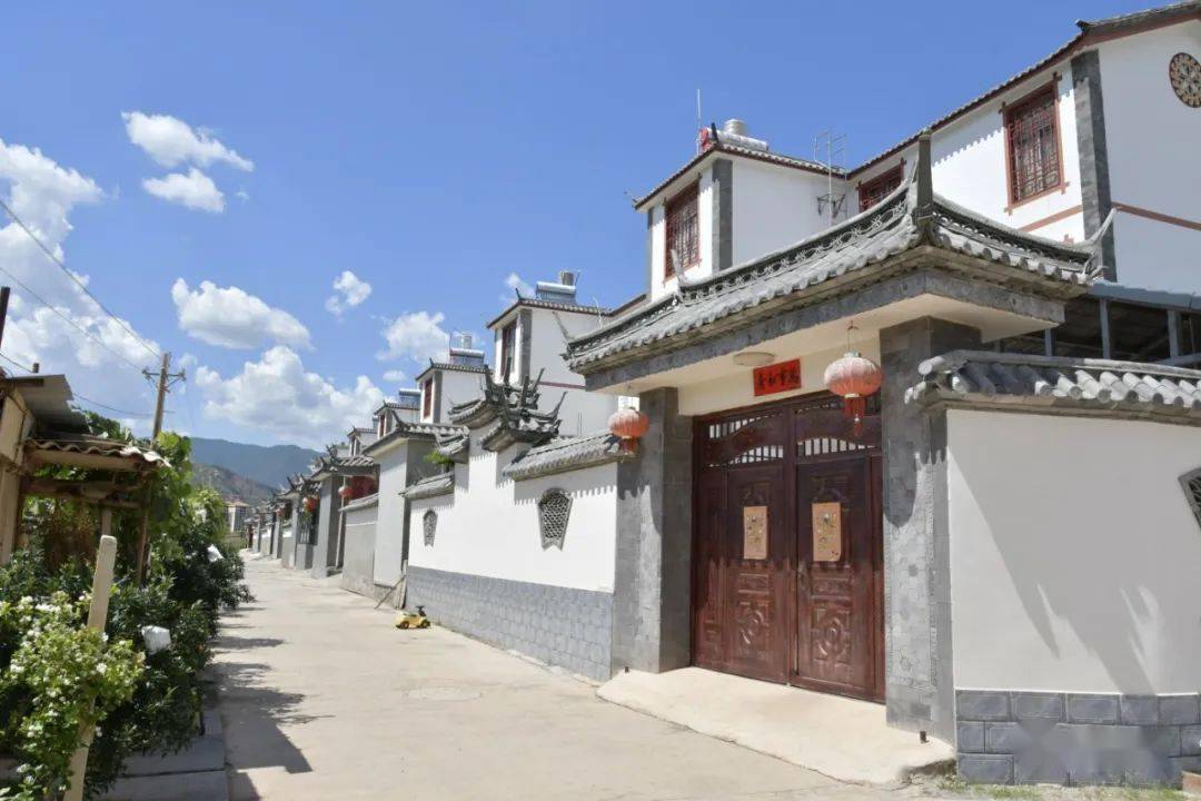 景美日子甜-南涧镇大力推进绿美乡村建设_西山村_农家乐_村庄