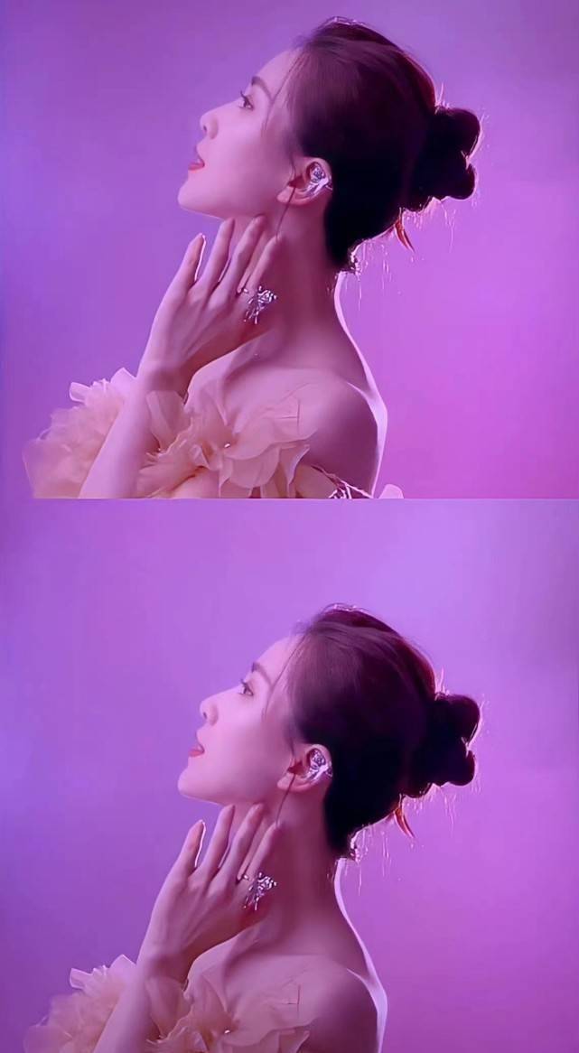 刘诗诗婚纱 粉色图片
