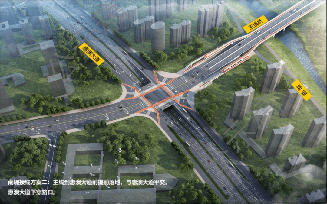 惠州市交通运输局发布《金鸡大桥工程规划方案》,《湖山大桥工程规划
