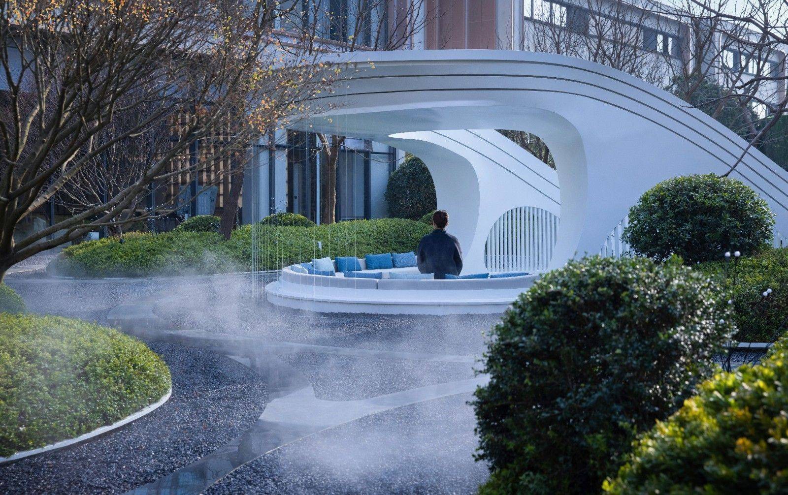 合集| 高颜值景观会客厅,住宅交付的核心卖点_空间_项目_生活