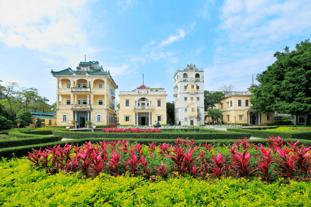 彭伟宗 摄立园位于开平市塘口镇赓华村是由当地旅美华侨谢维立先生