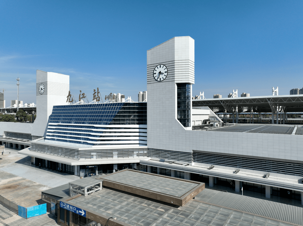 九江火车站新站房抢鲜看