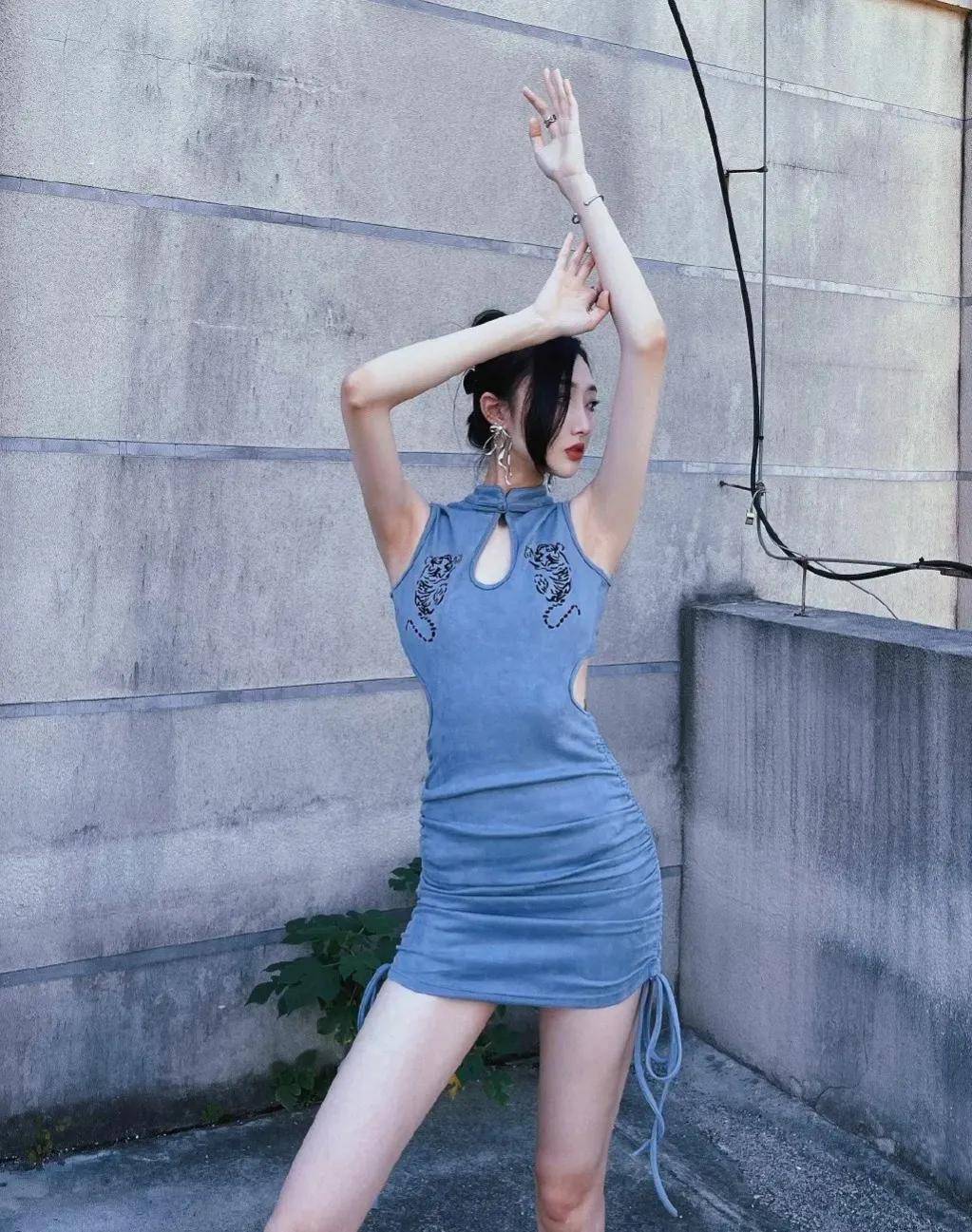 178cm"长腿女神",这腿占身材的三分之二了吧?_健身_姐姐_女生