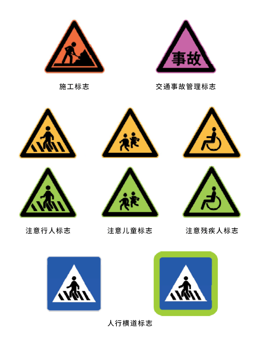 10月1日新版道路交通标志实施