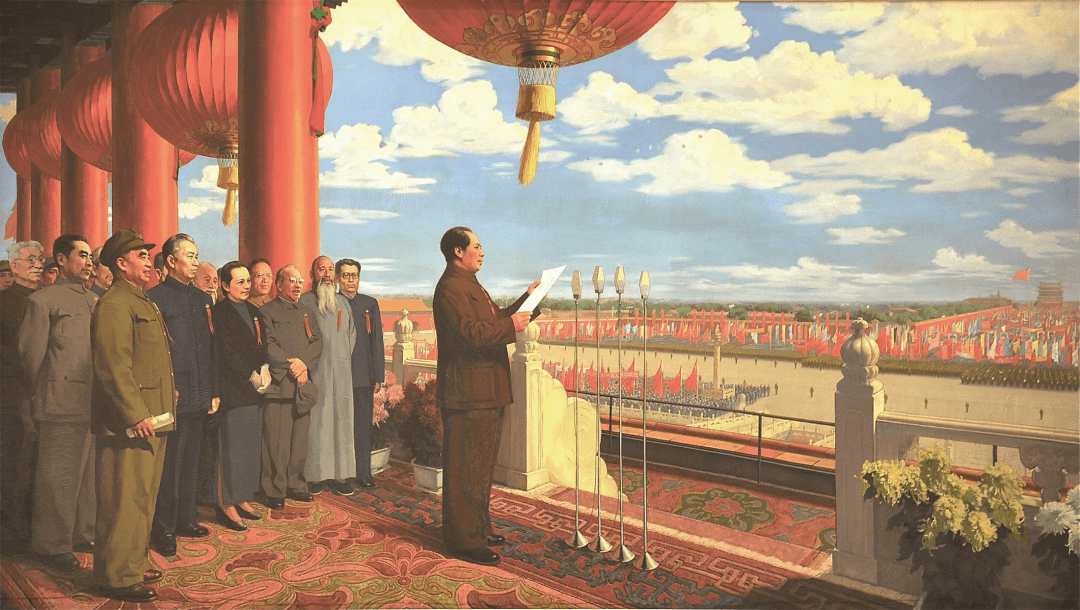 董希文《开国大典》《开国大典》是董希文1953年所做的一幅油画,所