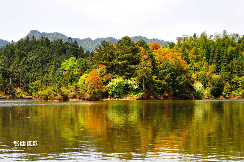 綦江丁山湖景区图片