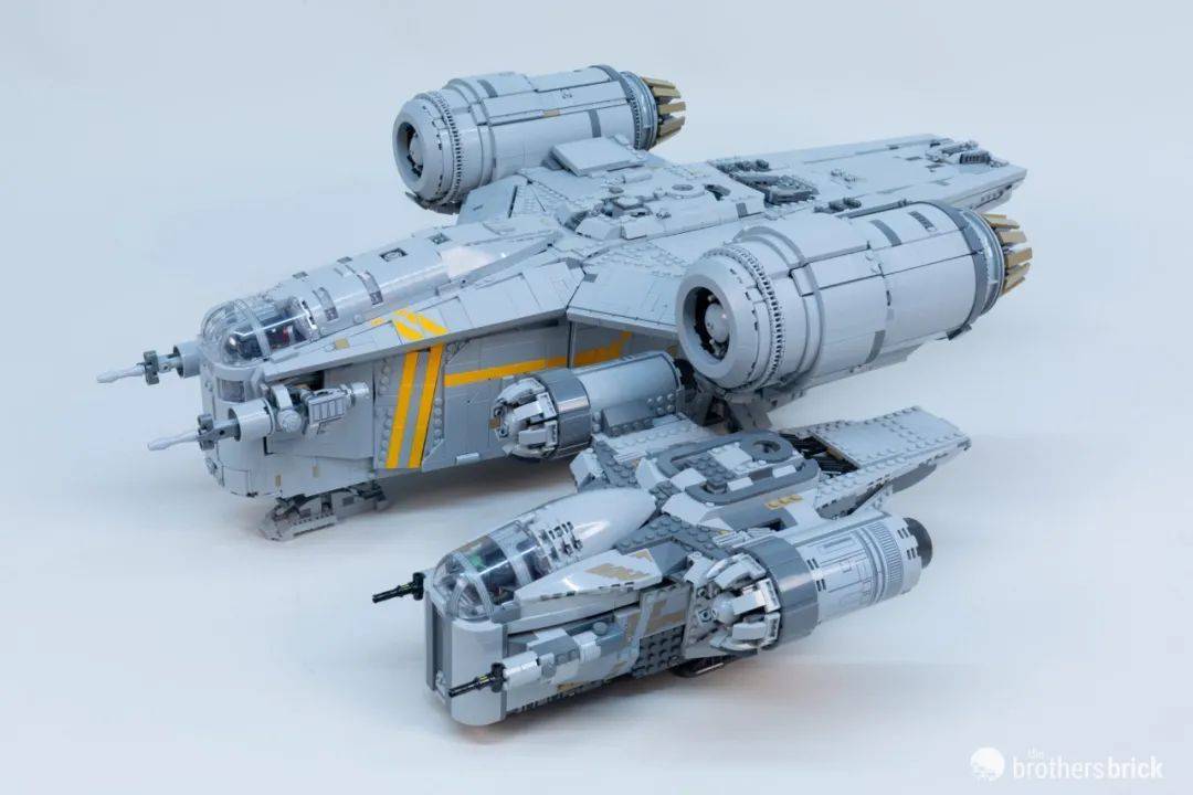 乐高星球大战ucs级75331剃刀冠号开箱评测_套装_零件_大部分