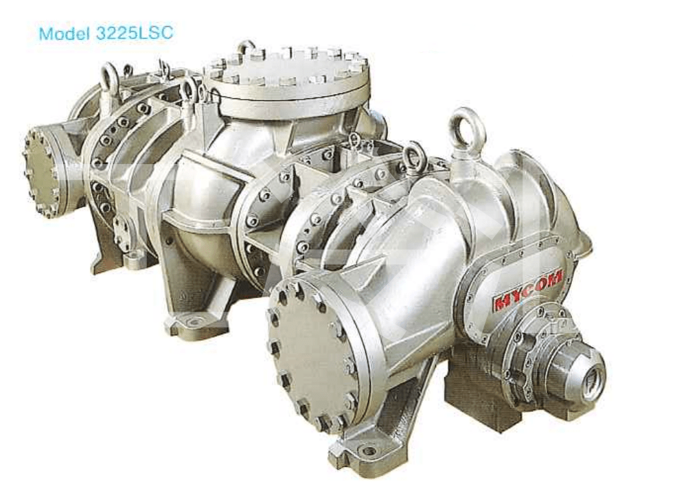 mycom前川model 2016lsc/mode 3225lsc螺杆压缩机维修,前川机头大修