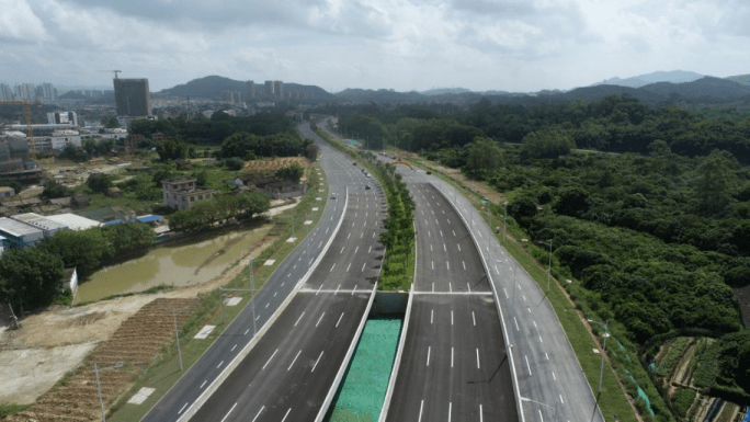 时速80km,连接开源大道 | 永九快速线工程kc11段(新龙镇)全线完工!