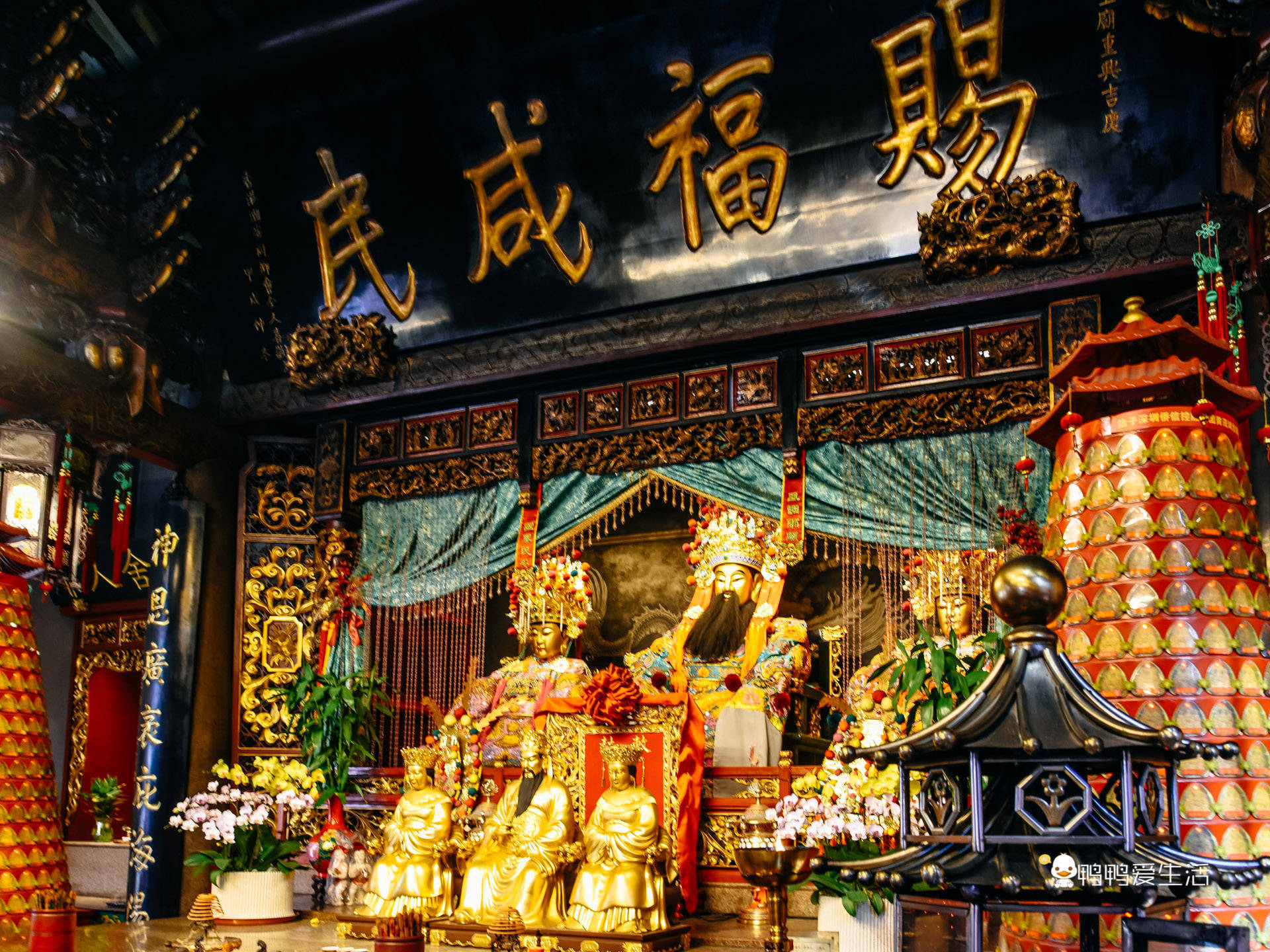 青龙古庙号称“潮州第一庙”，汇集当地非遗文化，屋顶嵌瓷太精美_谢少苍_韩江_古城
