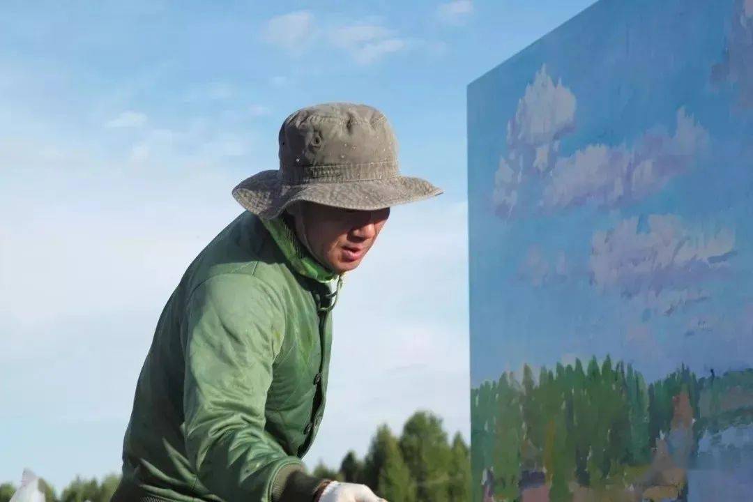 【中国写生】张路江风景写生近作欣赏_油画_布面_cmx