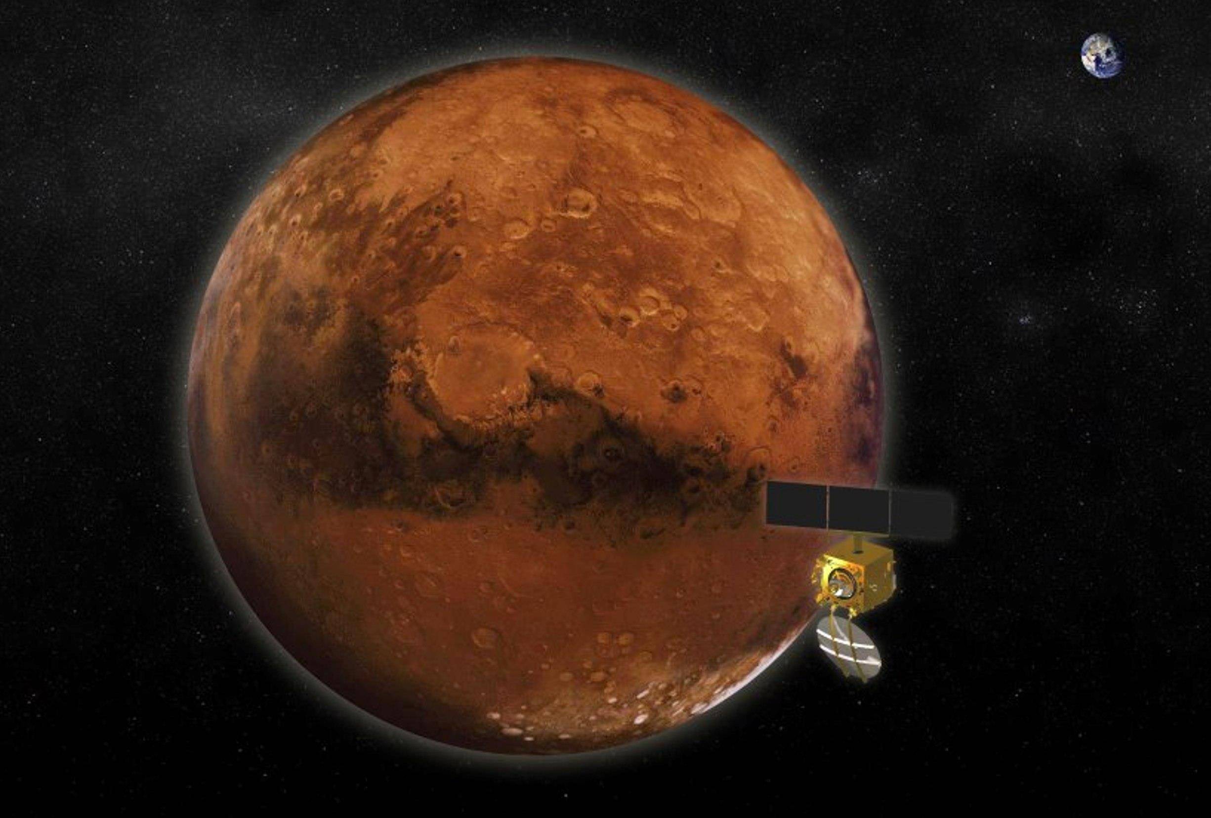 印度火星探测器确认失联，或于近期结束使命