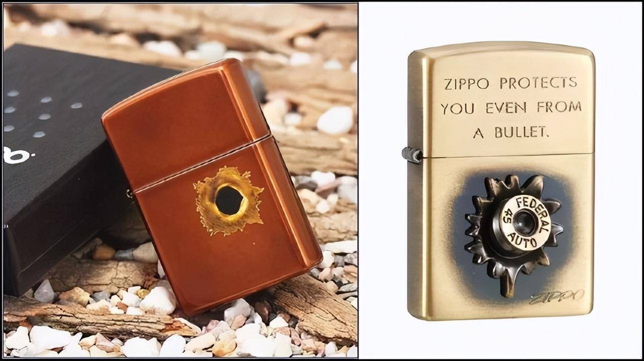 很多品牌都看过zippo挡子弹救下军官性命,泰坦尼克号沉船里打捞出的lv