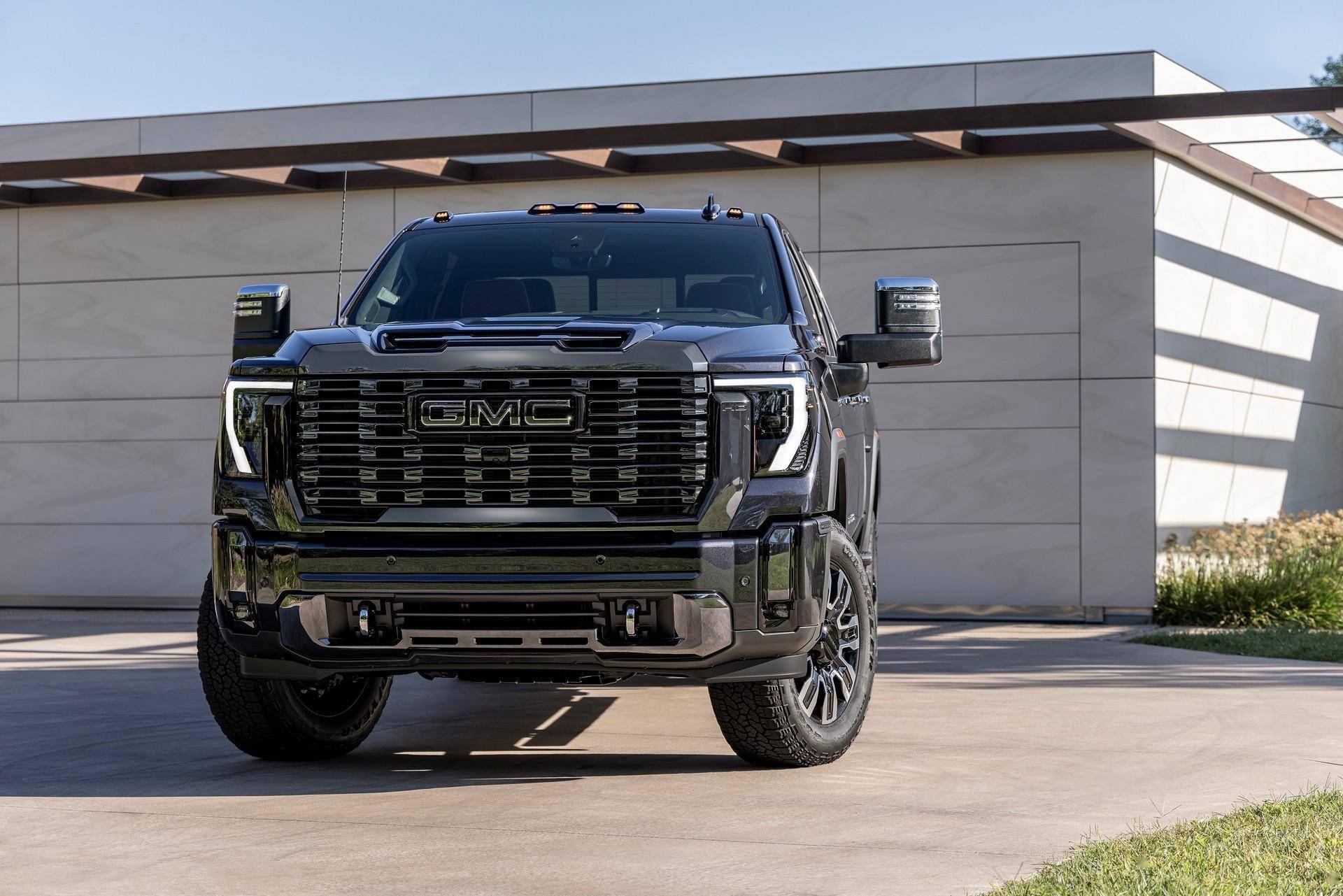 全新gmc sierra hd发布,高端豪华重型卡车,6.