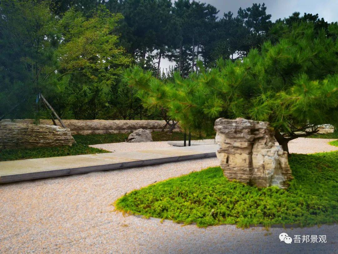 侘寂东方:河北迁安市燕鑫公益公园枯山水庭院景观设计_the_frozen_is