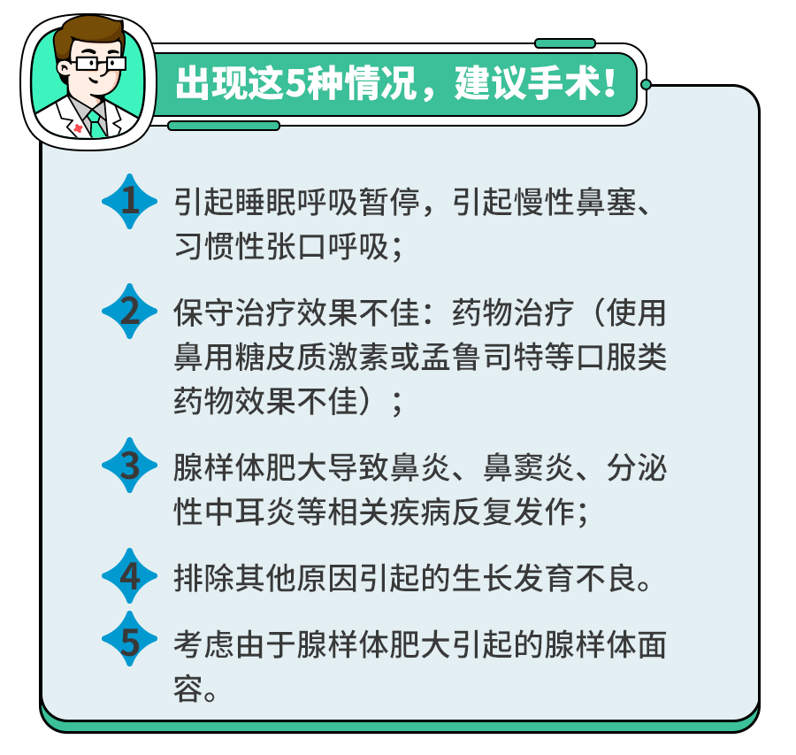 腺样体肥大要不要手术(怎么护理)