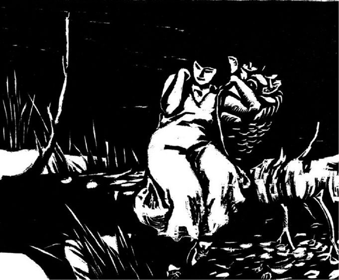 唯美的艺术 || 张朝阳先生版画艺术欣赏_cm_套色_木刻