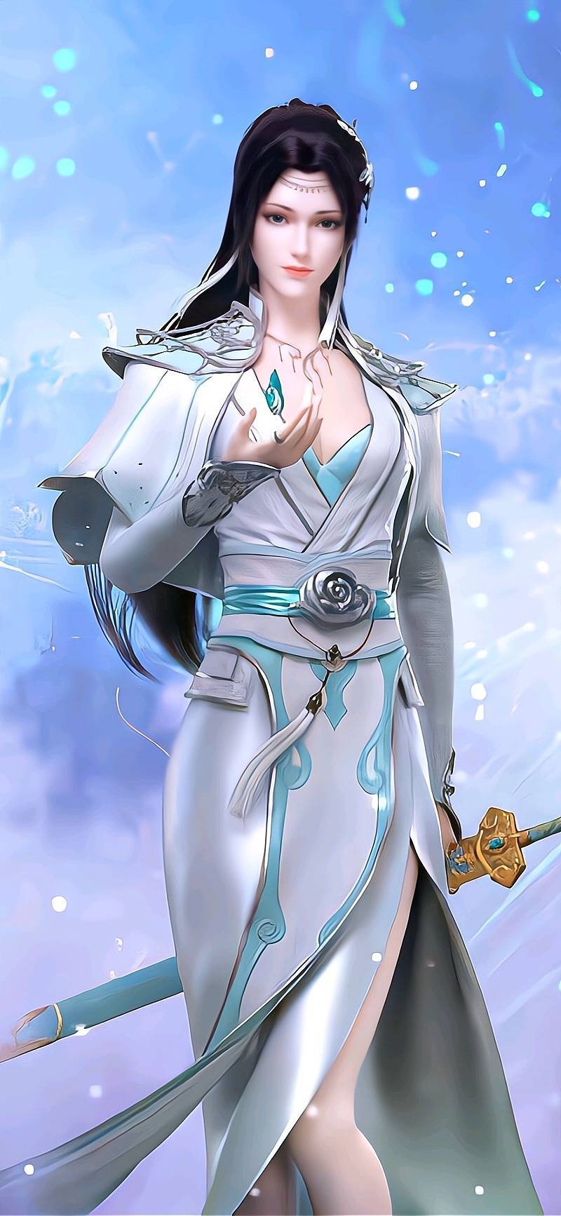 220 斗破苍穹 药尘萧炎萧熏儿云韵雅妃美杜莎 国漫女神 4k超清全屏
