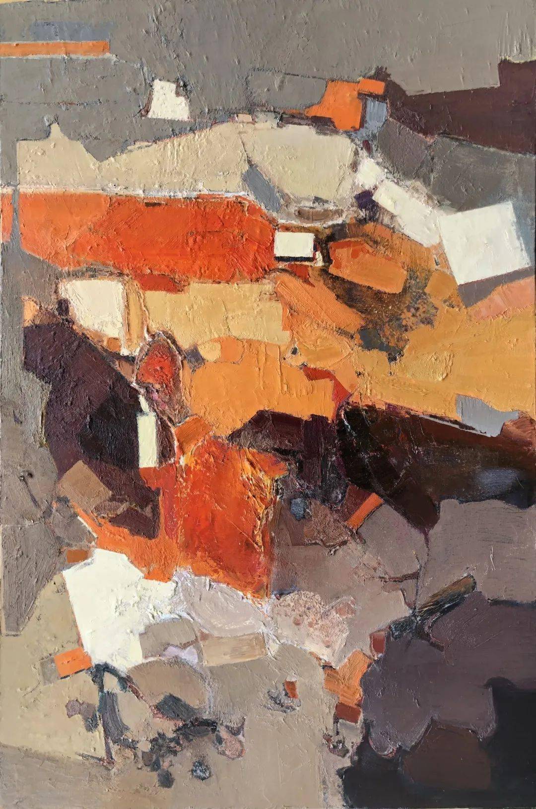 杂志选登 | 赖海波:在灰调中寻找生机_油画_作品_深圳