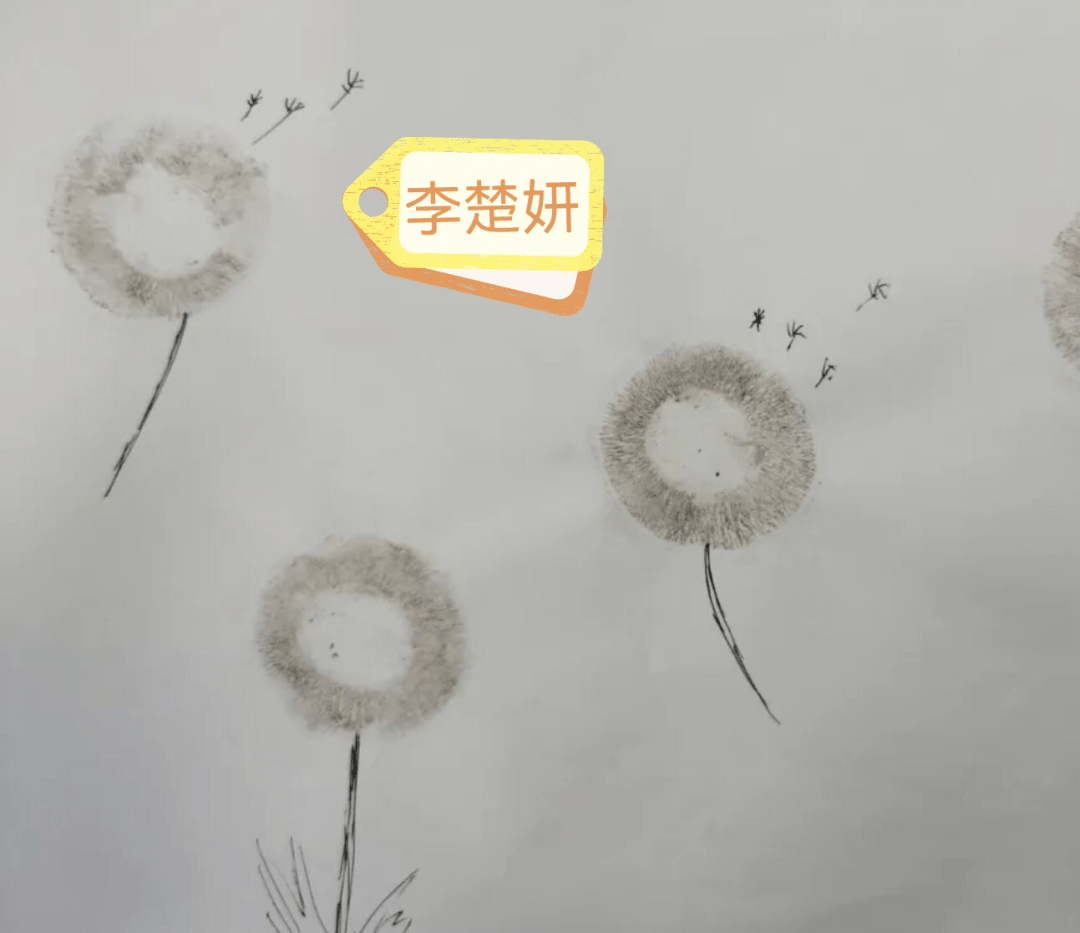 孢子印简笔画图片