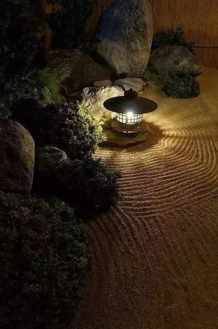 日本庭院枯山水的世界，国宝级枯山水设计师，竟是一位寺庙住持？！_庭园_野俊_瀑布