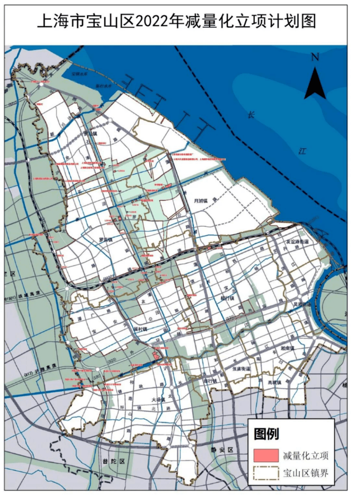 宝山区罗店动迁规划图图片