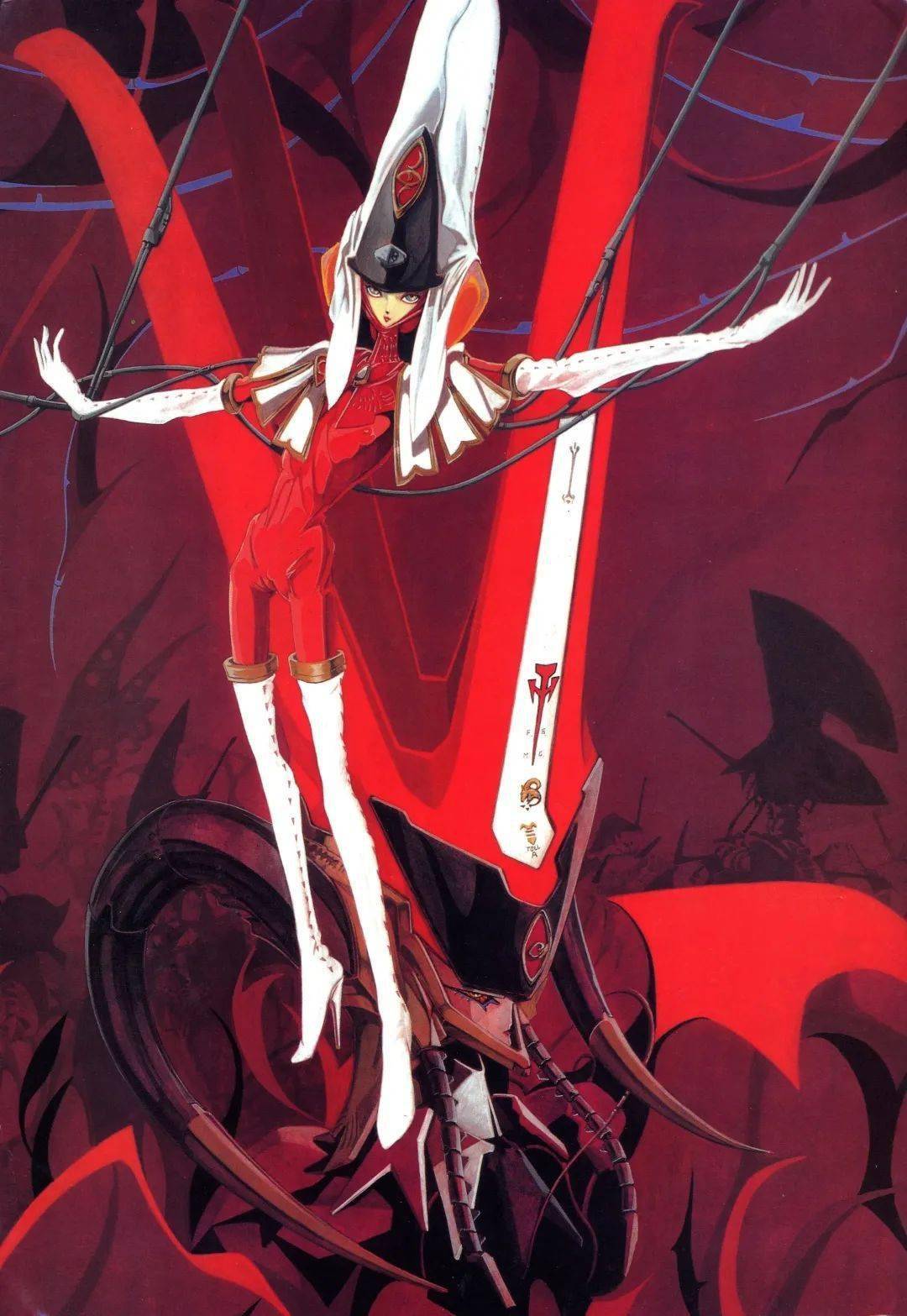 【画集收录】永野护!机甲画师!笔下无论机甲还是人物都很纤美!