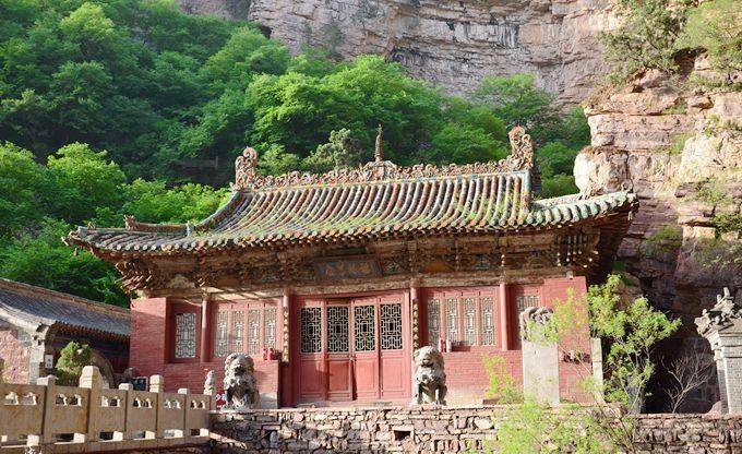 苍岩山_建筑_楼殿