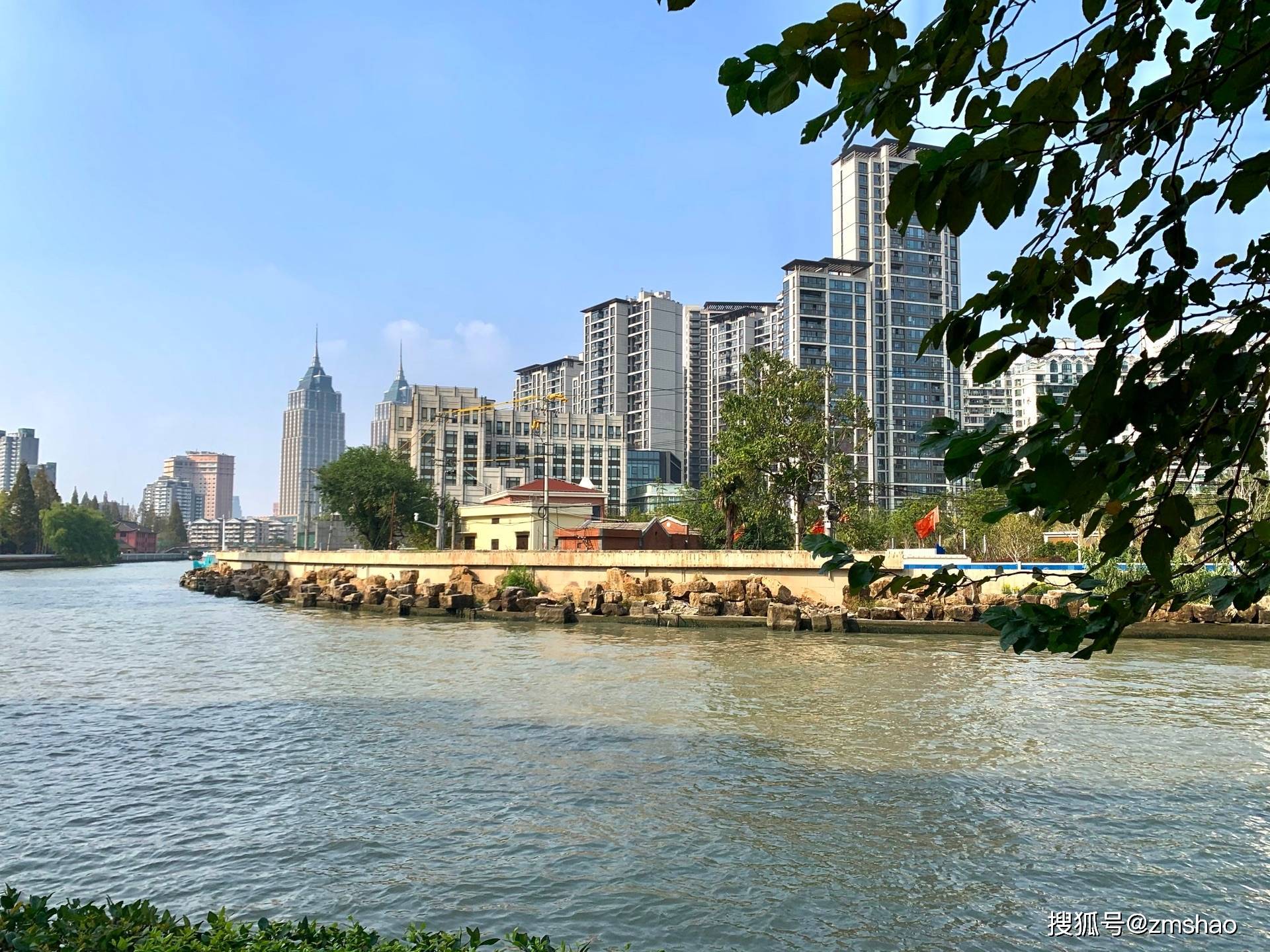 华政苏州河步道_上海市_河风光_一览