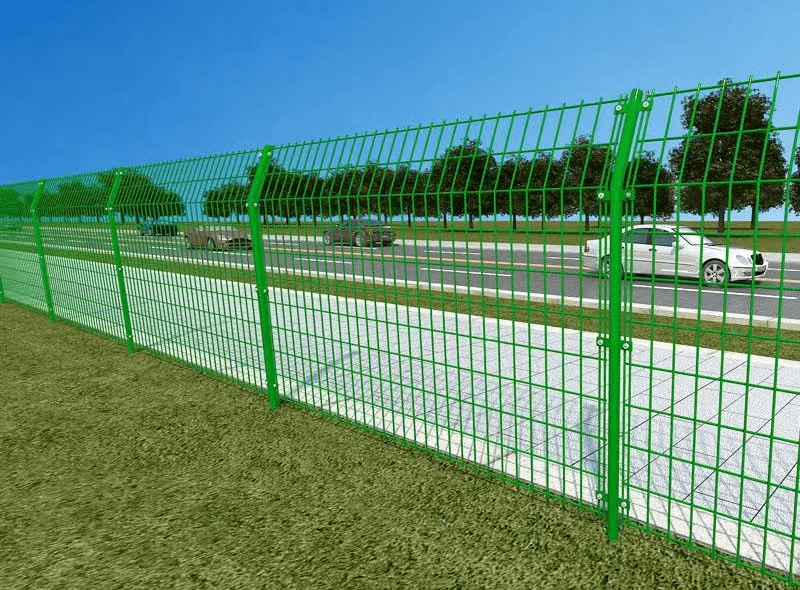 双边护栏网|一起来领略它的风采_产品_立柱_施工人员