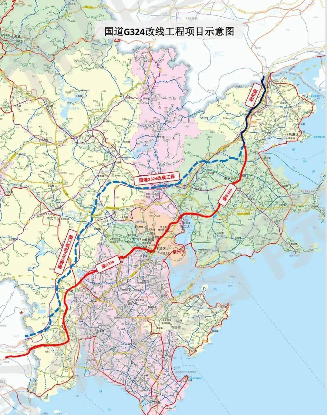 泉港公路规划路线图图片