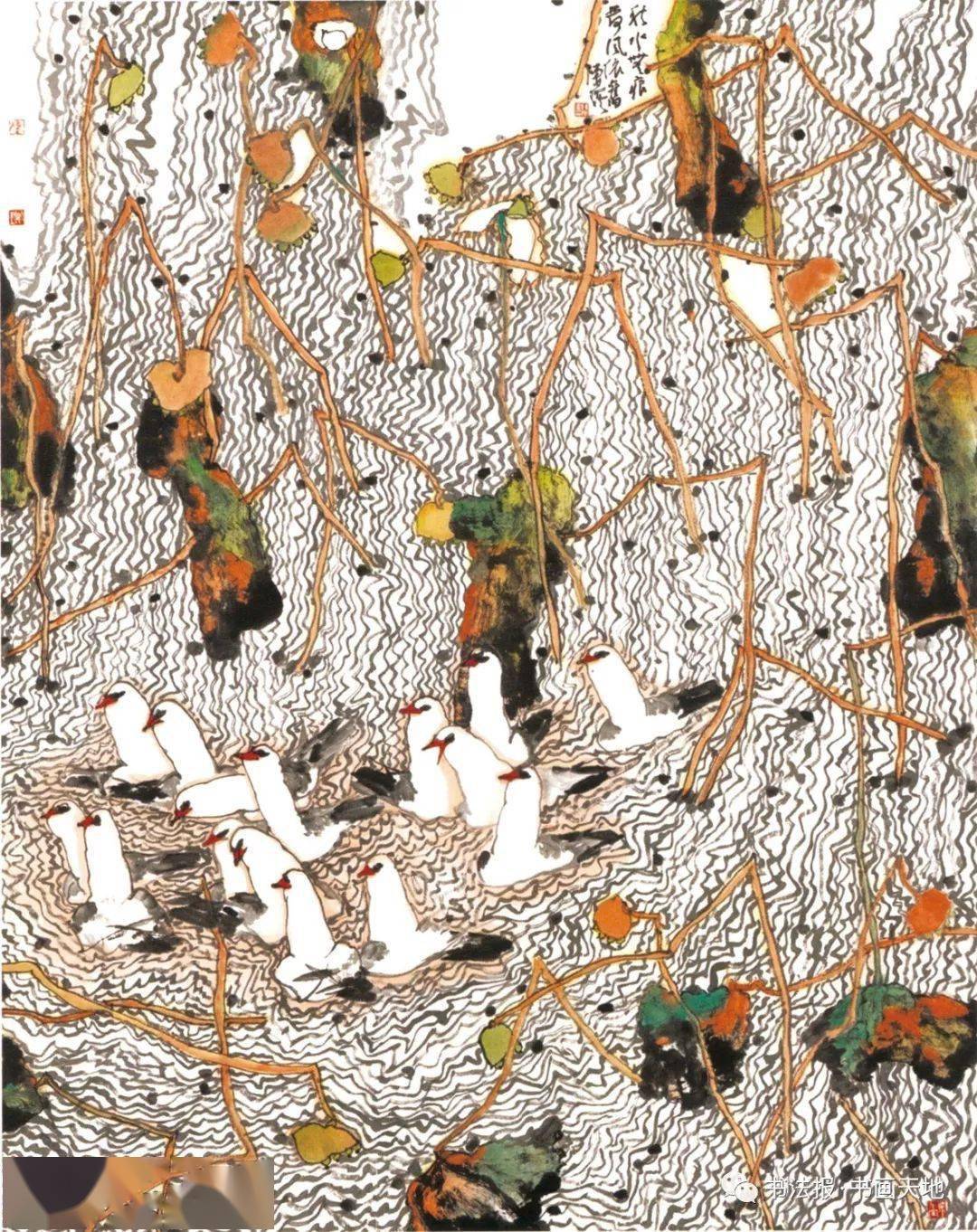 第十二届全国美展获奖,入选作品点评_画面_人物_工笔画