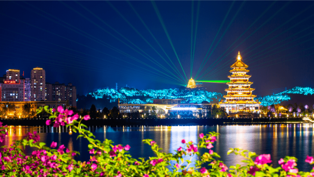 这里是遂宁,带你畅游城市最美夜景