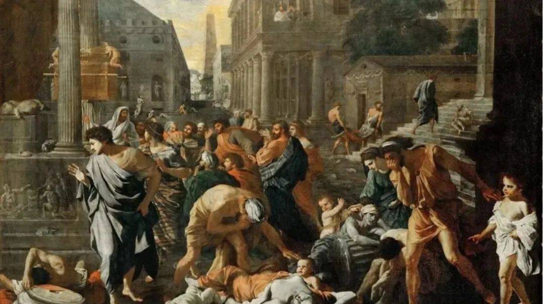 盘点丨世界名画记录下的人类历史上的7大瘟疫_罗马帝国_公元前_灾难