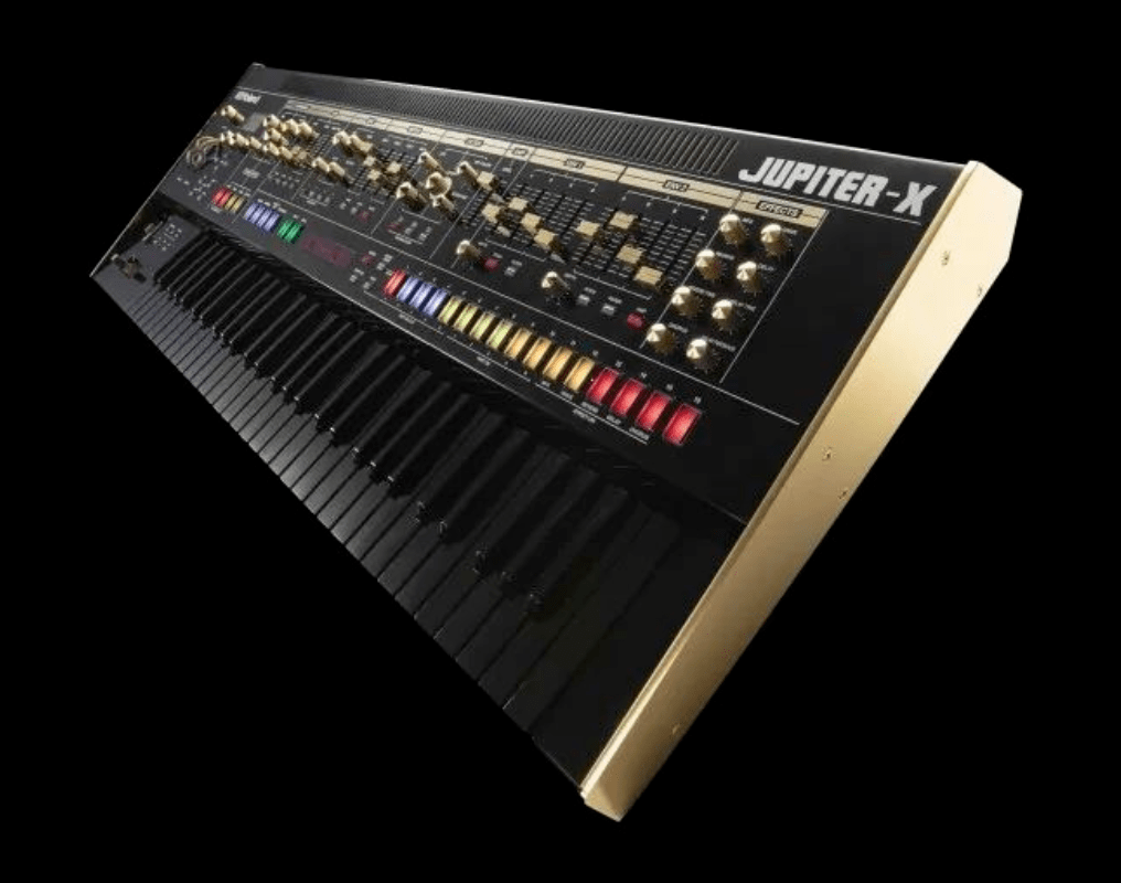 Roland 发布 50 周年纪念款合成器 JUPITERX 限量黑金版_JupiterX_产品_官方